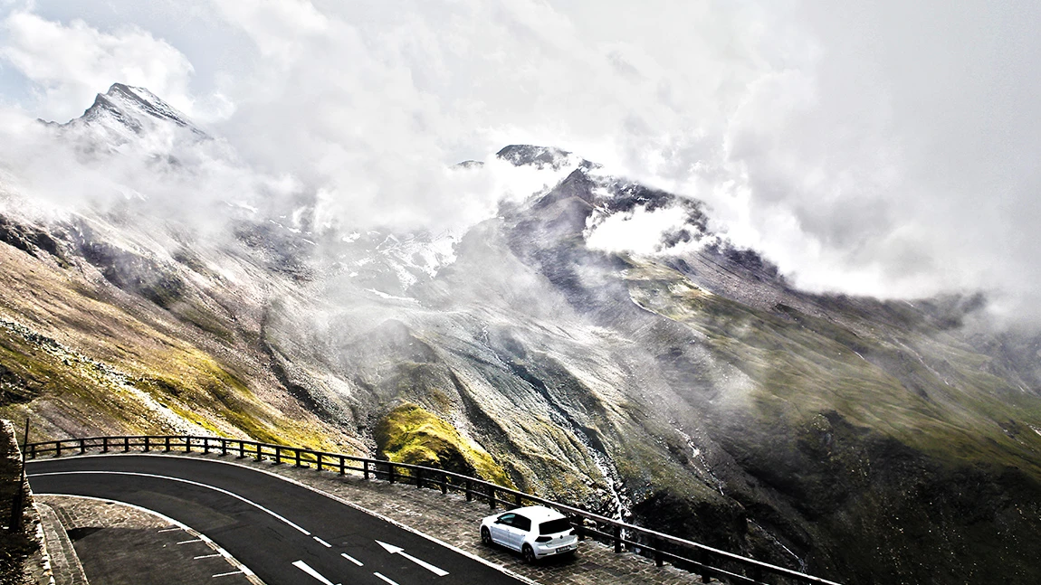 Die Reise mit dem VW E-Golf über den Großglockner