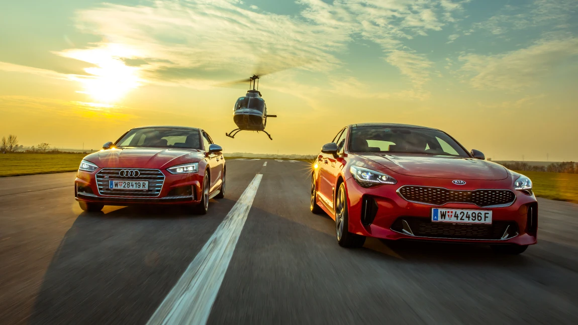Böse Post aus Fernost: Kia Stinger GT vs. Audi S5