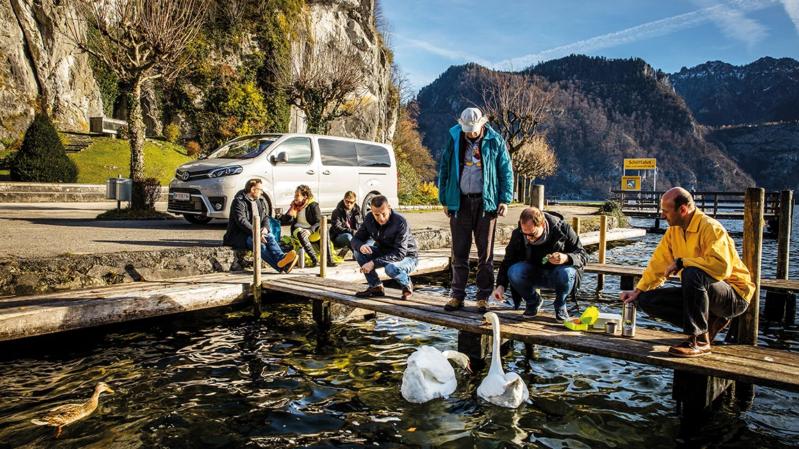 Hinschau zum Nabel Österreichs