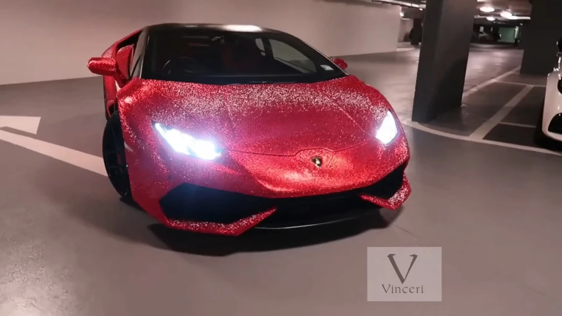 Dieser Lamborghini Huracán trägt 1,3 Millionen Swarovski-Kristalle