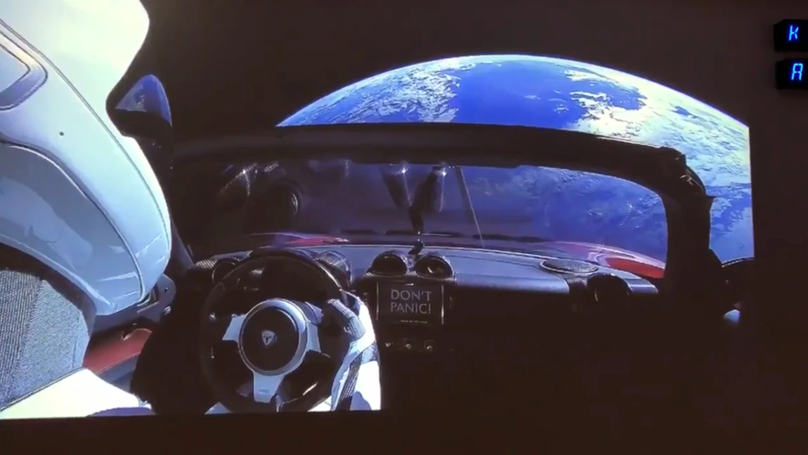 Fast 5 Milliarden Kilometer: Tesla Roadster seit sechs Jahren im Weltall unterwegs