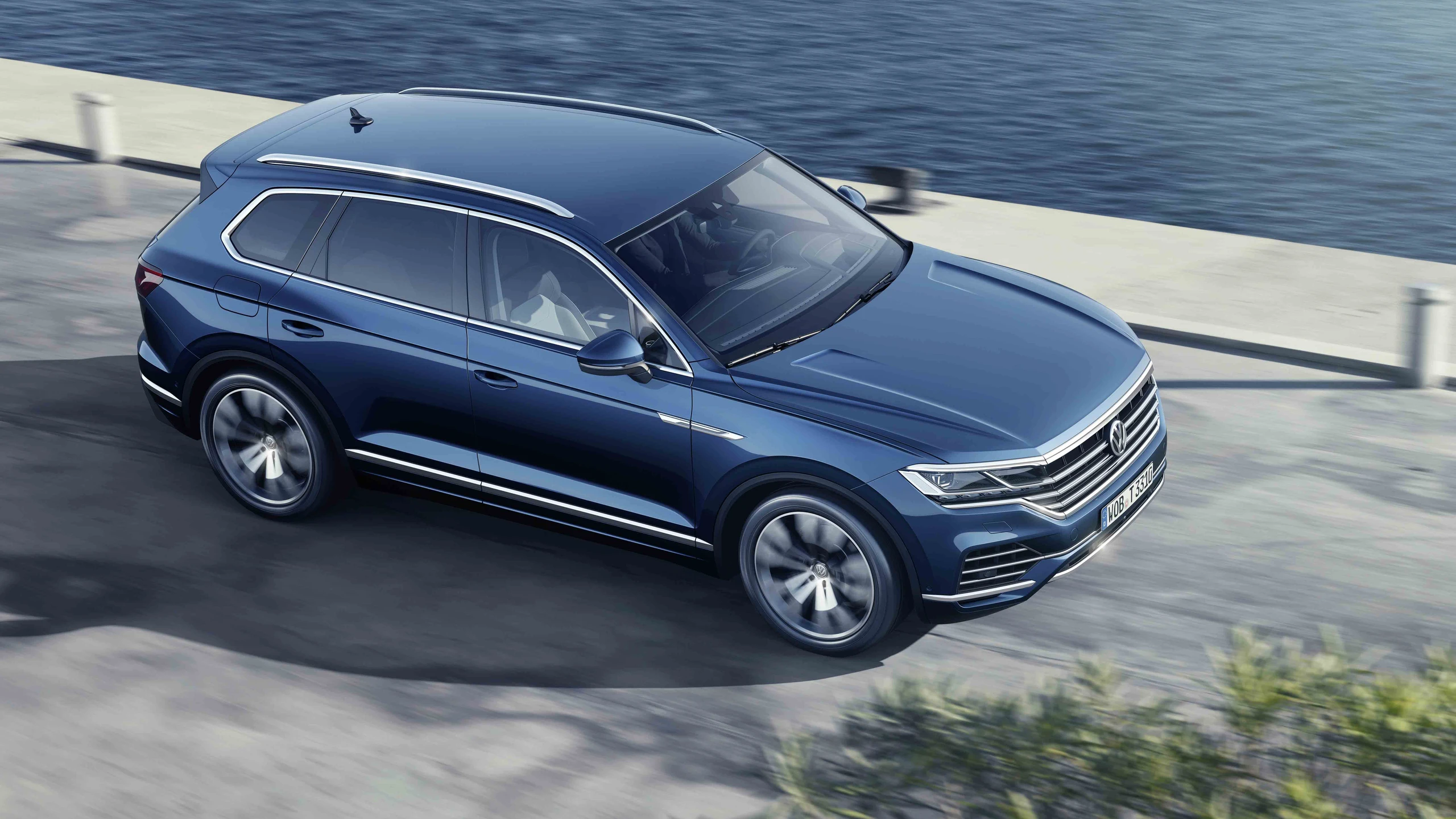 Erste Fahrt im neuen VW Touareg: Macht & Musik
