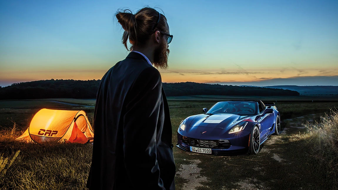 Corvette Grand Sport Z07: Lonely Rider
