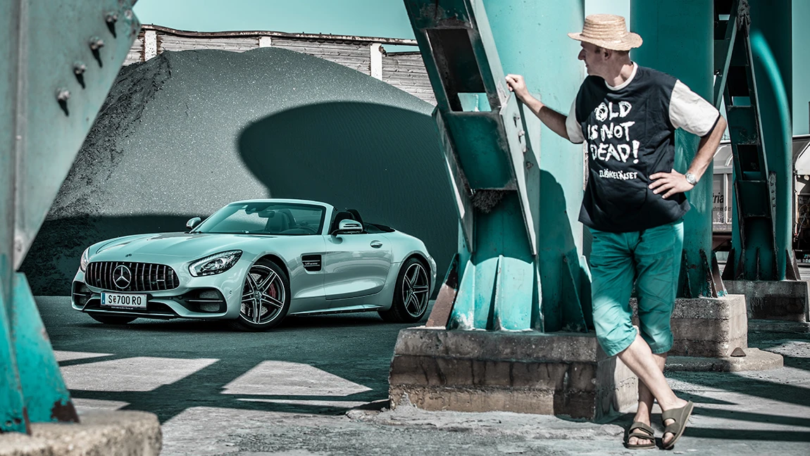 Mercedes AMG GT C Roadster: Dezenz war gestern