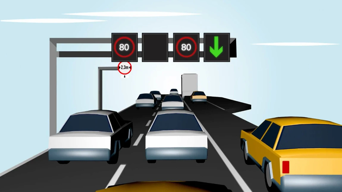 Alle Informationen zur temporären Pannenstreifen-Freigabe auf der A4