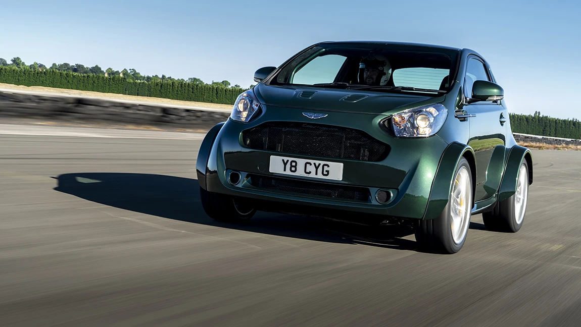 Aston Martin Cygnet V8: Goodwoods einmaliger Steroid-Schlumpf