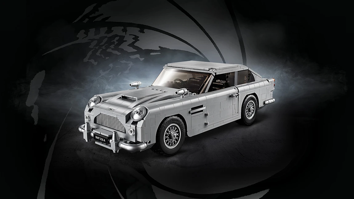 Lego Aston Martin DB5: Bonds Klassiker aus 1.290 Teilen