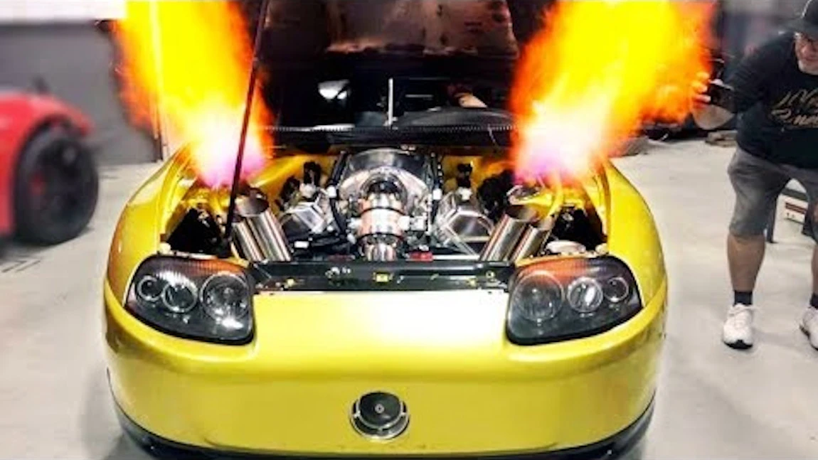Übertreibungsneigung: Wasabi Supra mit 2800 PS und viel Feuer