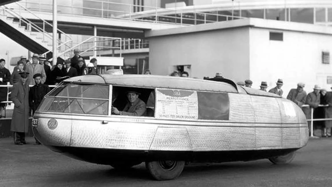 Das Dymaxion-Auto.