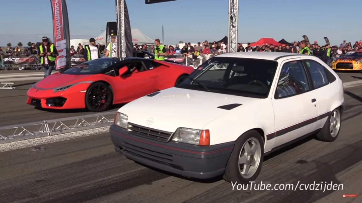 Dieser 600 PS-Opel Kadett traut sich, Lamborghini Huracán und Co. herauszufordern