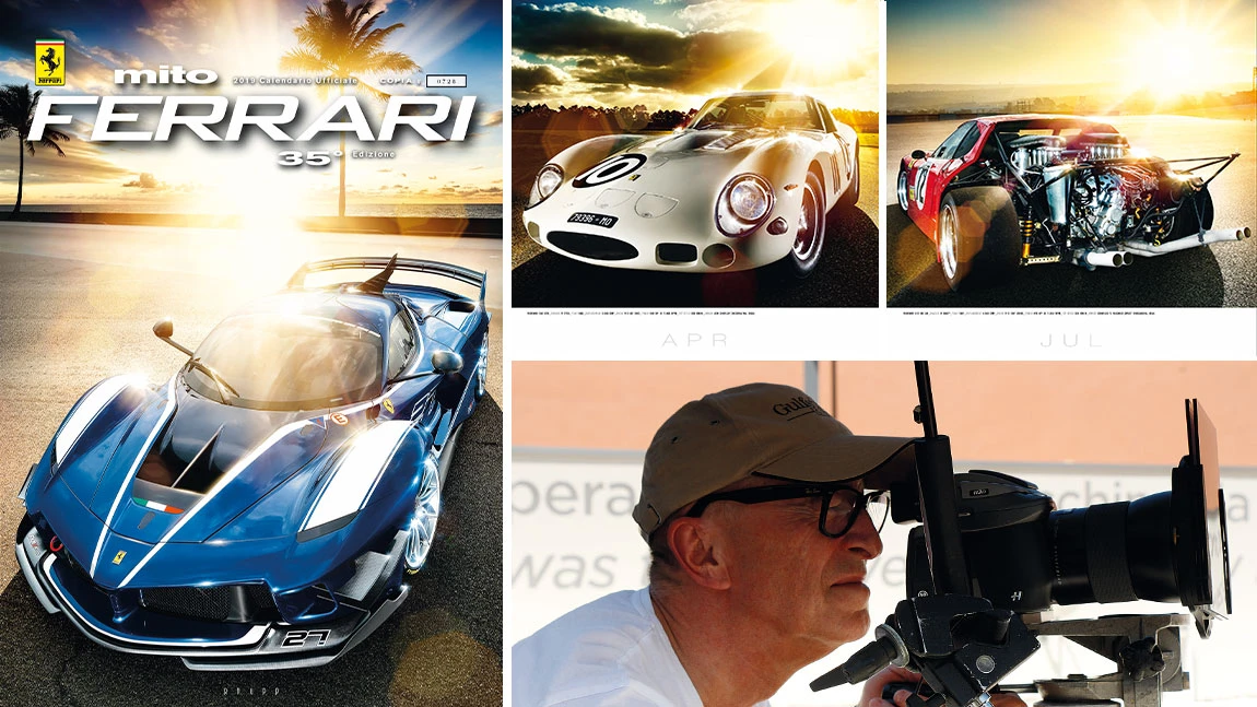 Günther Raupp und sein Ferrari-Kalender