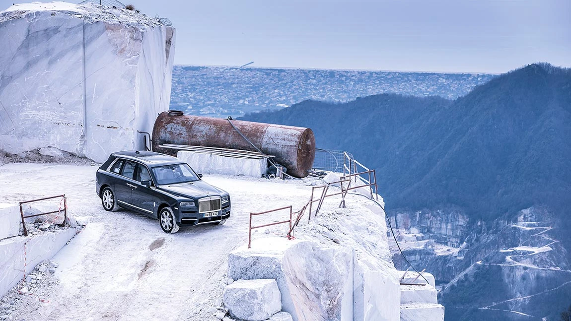 Rolls-Royce Cullinan: Im Steinreich