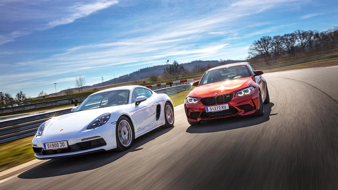 Porsche Cayman GTS vs. BMW M2 Competition: Skalpell und  Vorschlaghammer