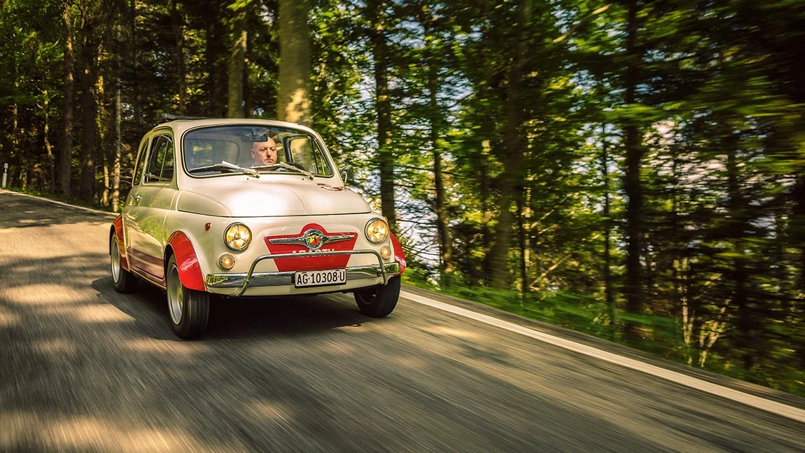70 Jahre Abarth: Öhi auf der Alm