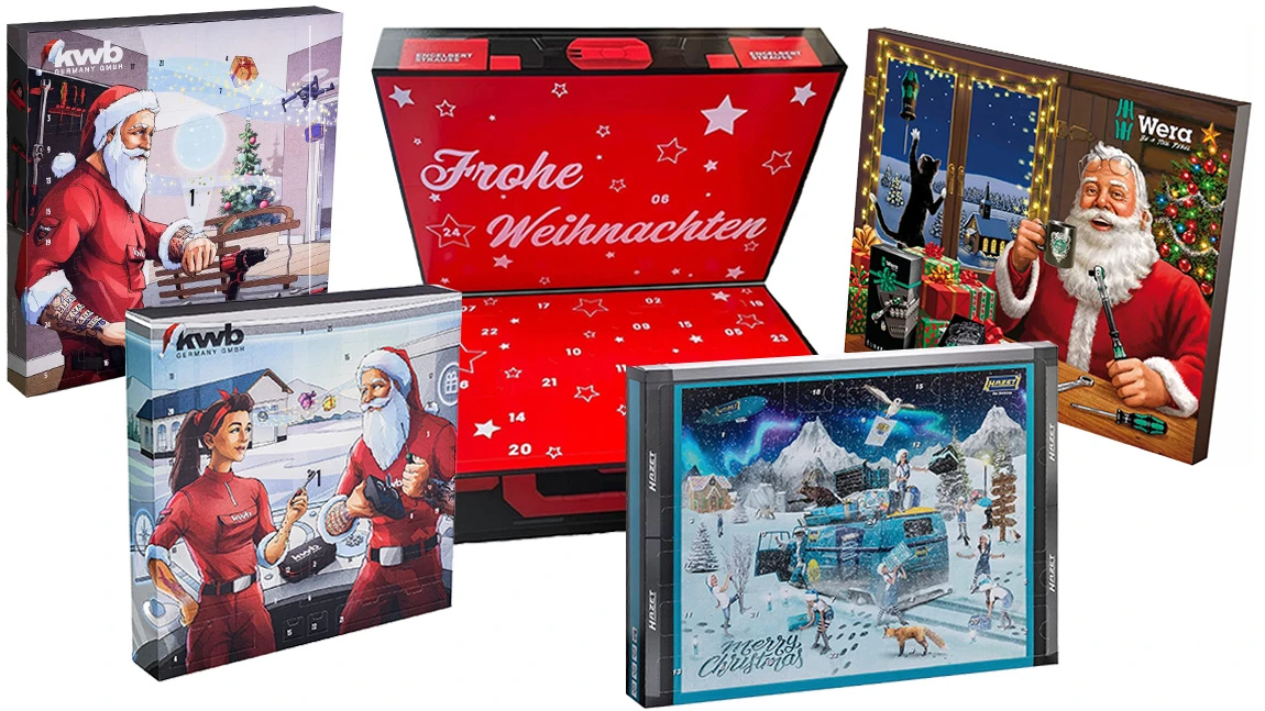 Werkzeug-Adventkalender 2024: Beliebte Modelle und Auswahlkriterien