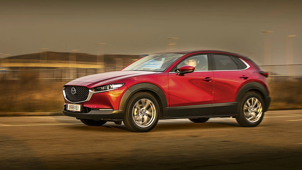 Mazda CX-30 Skyactiv-X: Und ab die Post mit Magerkost