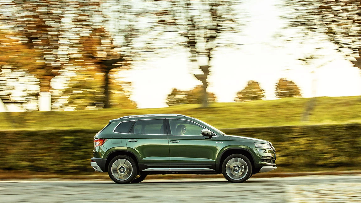Halbjahrestest Škoda Karoq Scout 2,0 TDI 4x4: Kahlenbergwertung