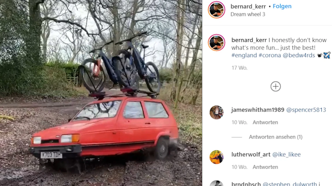 Drei Räder, keine Hemmungen: Der Offroad-Reliant
