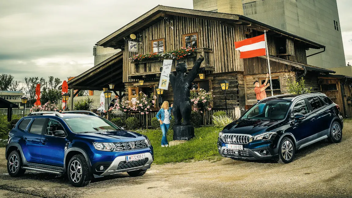 Alltag mit Allrad: Dacia Duster VS. Suzuki SX-4 S-Cross