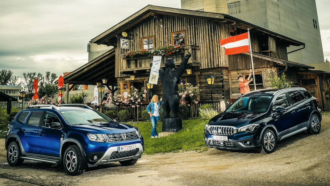Alltag mit Allrad: Dacia Duster VS. Suzuki SX-4 S-Cross