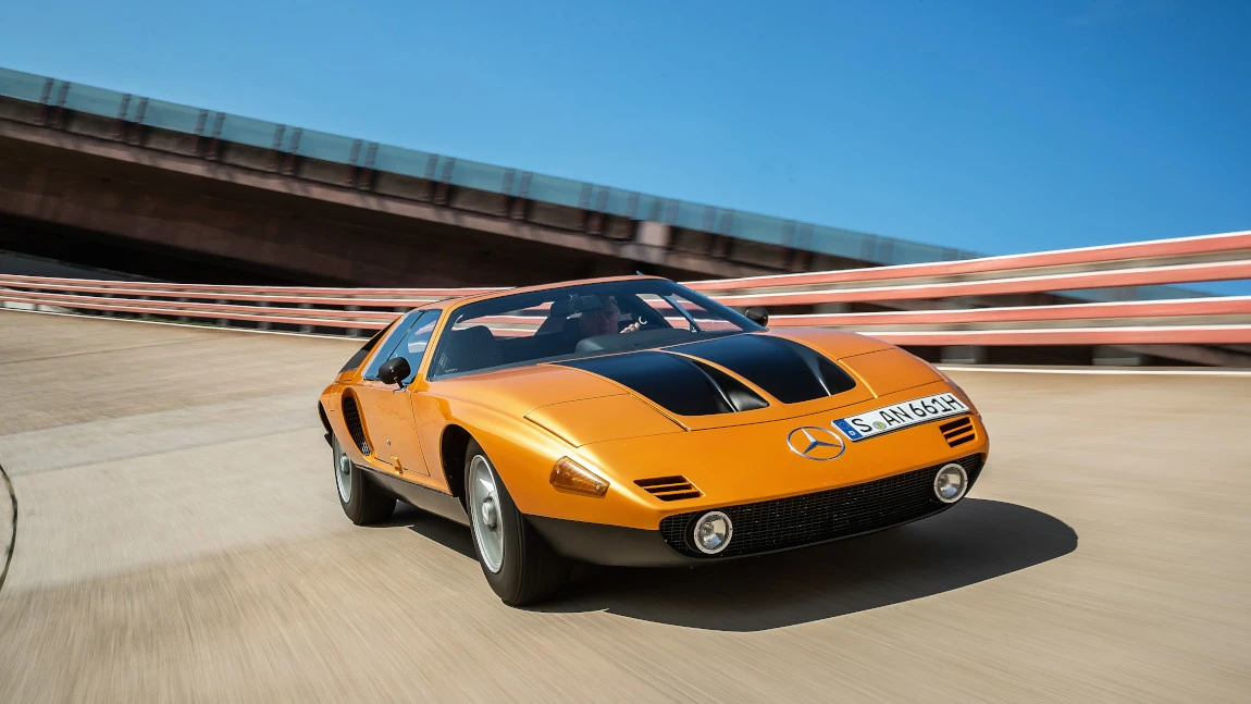 50 Jahre Mercedes-Benz C 111: Weißherbst im Spätsommer