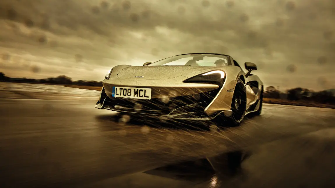 McLaren 600LT Spider: Auf Kartätschen laufend