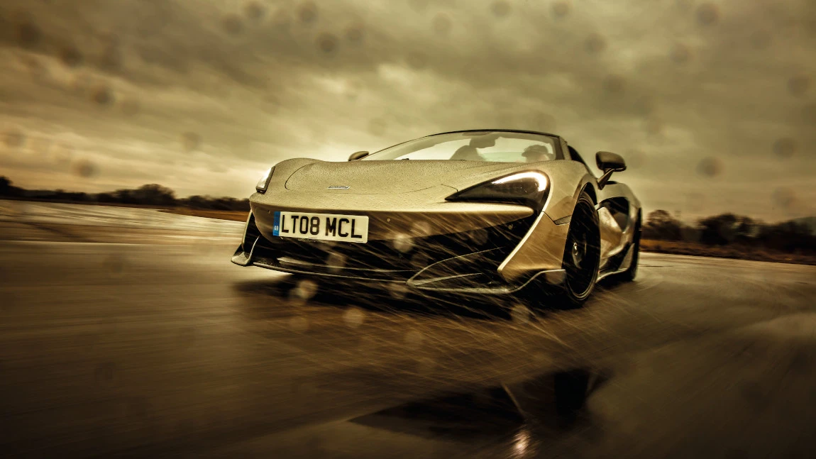 McLaren 600LT Spider: Auf Kartätschen laufend