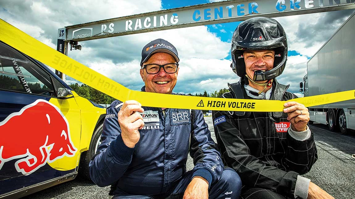 Ur-Quettro: Tracktest im E-Rallye-Auto