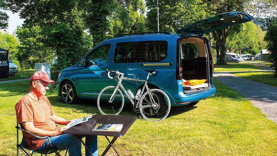 VW Caddy: Jetzt bloß keine halben Berge