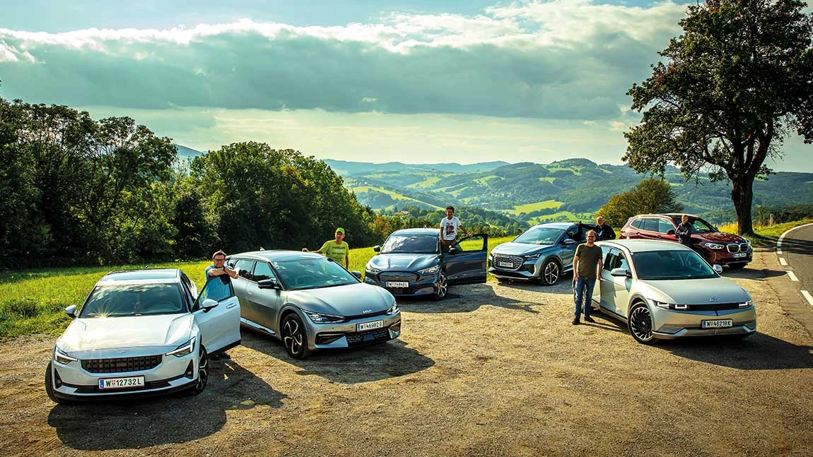 Die neuen Elektroautos im Vergleichstest: Strömungslehre