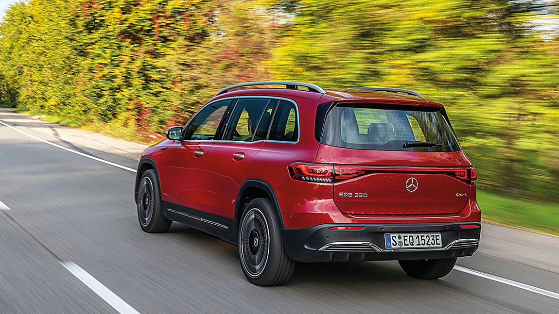 Mercedes-Benz EQB: Wer sich in Familie begibt, kommt auch herum