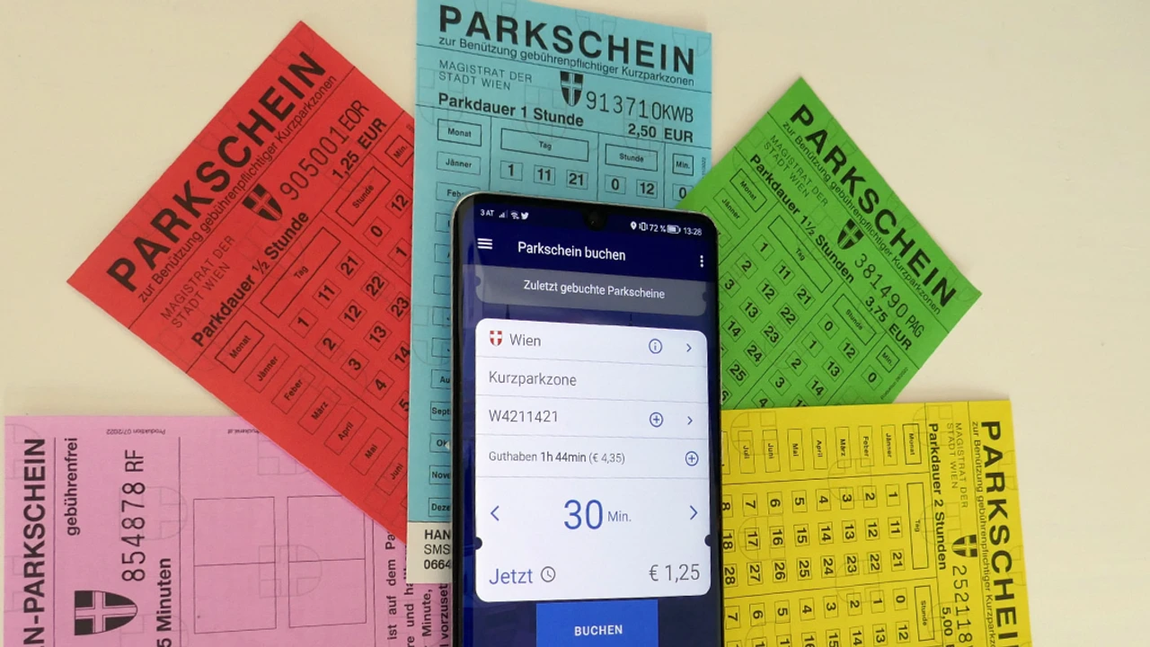 Parkscheine Wien Gültigkeit 2026