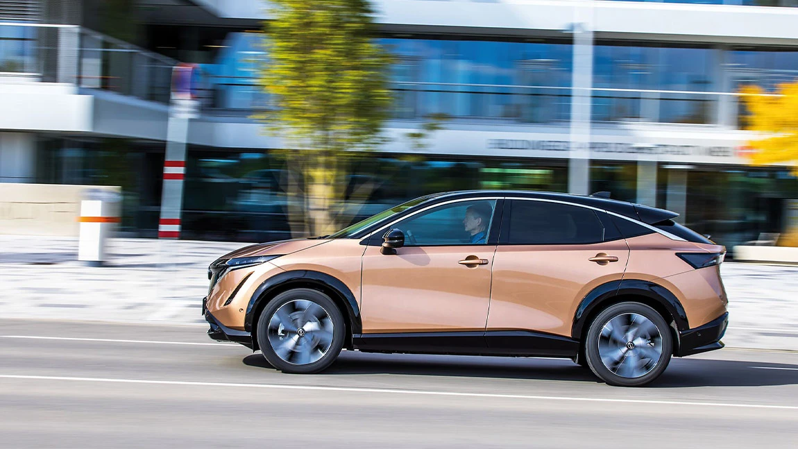 Nissan Ariya: Säuselnd in die Zukunft