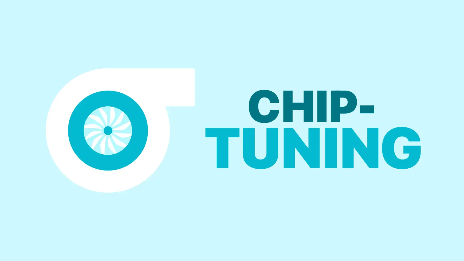 Grafische Darstellung von Chiptuning.