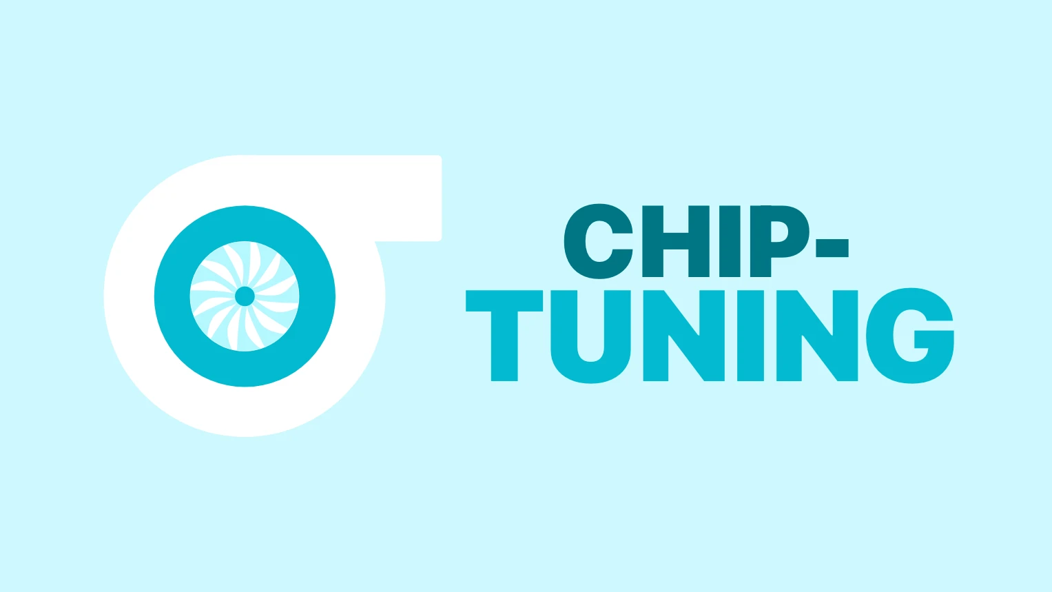 Grafische Darstellung von Chiptuning.
