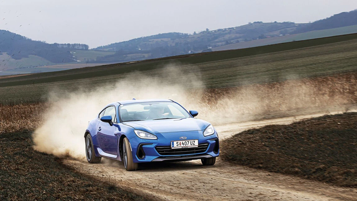 Subaru BRZ: Boxer. Rear wheel drive. Zenith.