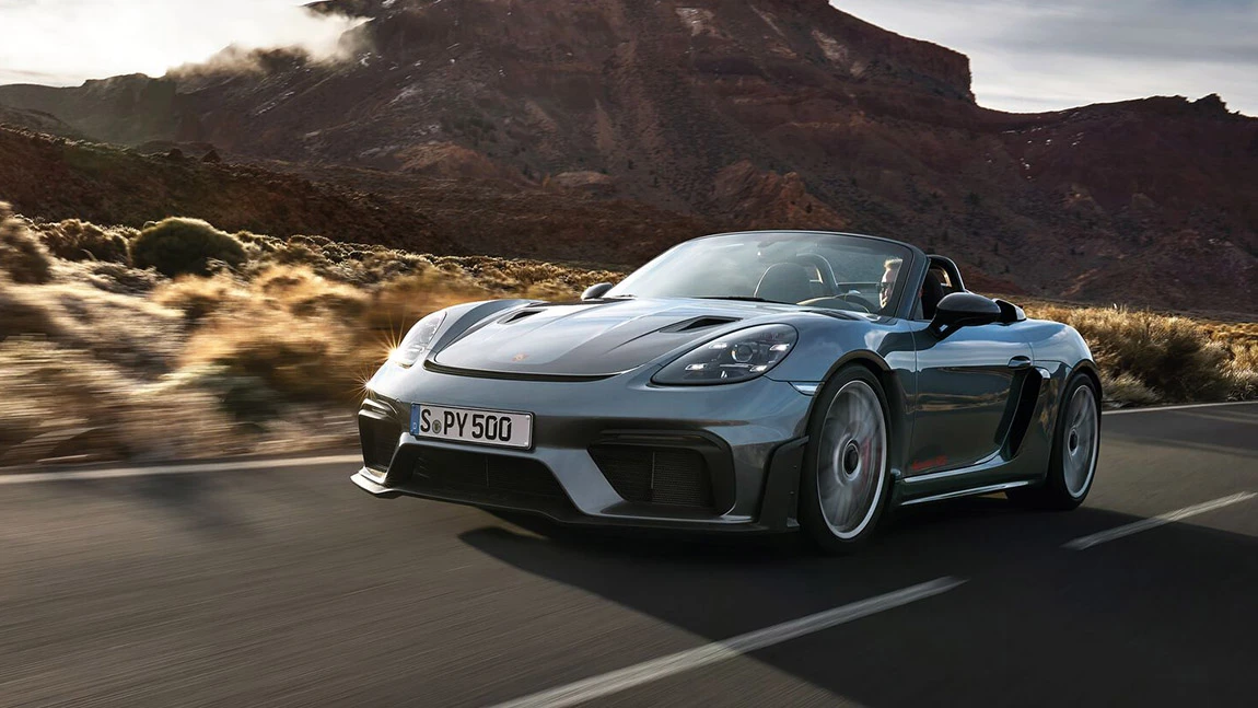 Porsche 718 Spyder RS: Finale Fanfare