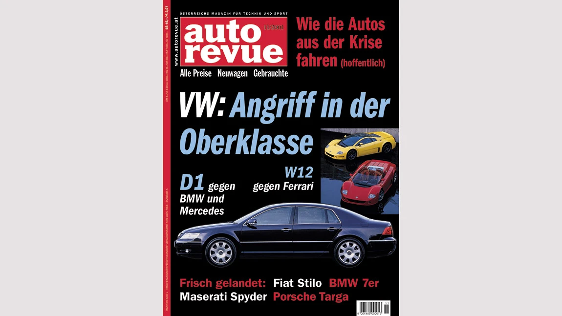 Autorevue Magazin-Archiv: Ausgabe 11/2001