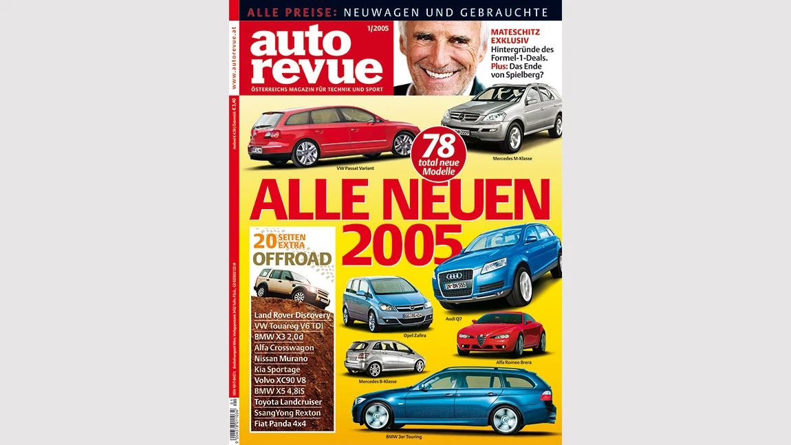 Autorevue Magazin-Archiv: Ausgabe 01/2005