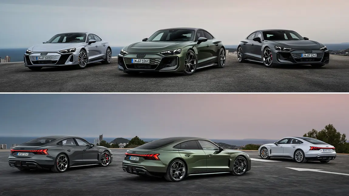 Audi e-tron GT: Alle Modelle im Überblick [2024]