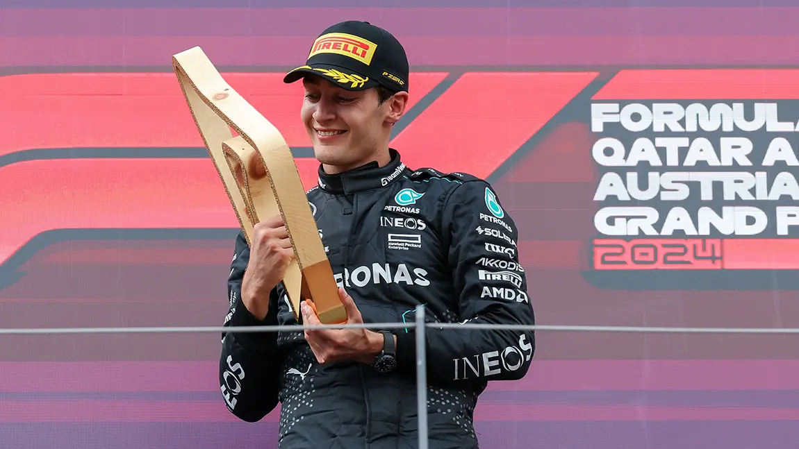 Formel 1: George Russell holt Sieg in Spielberg
