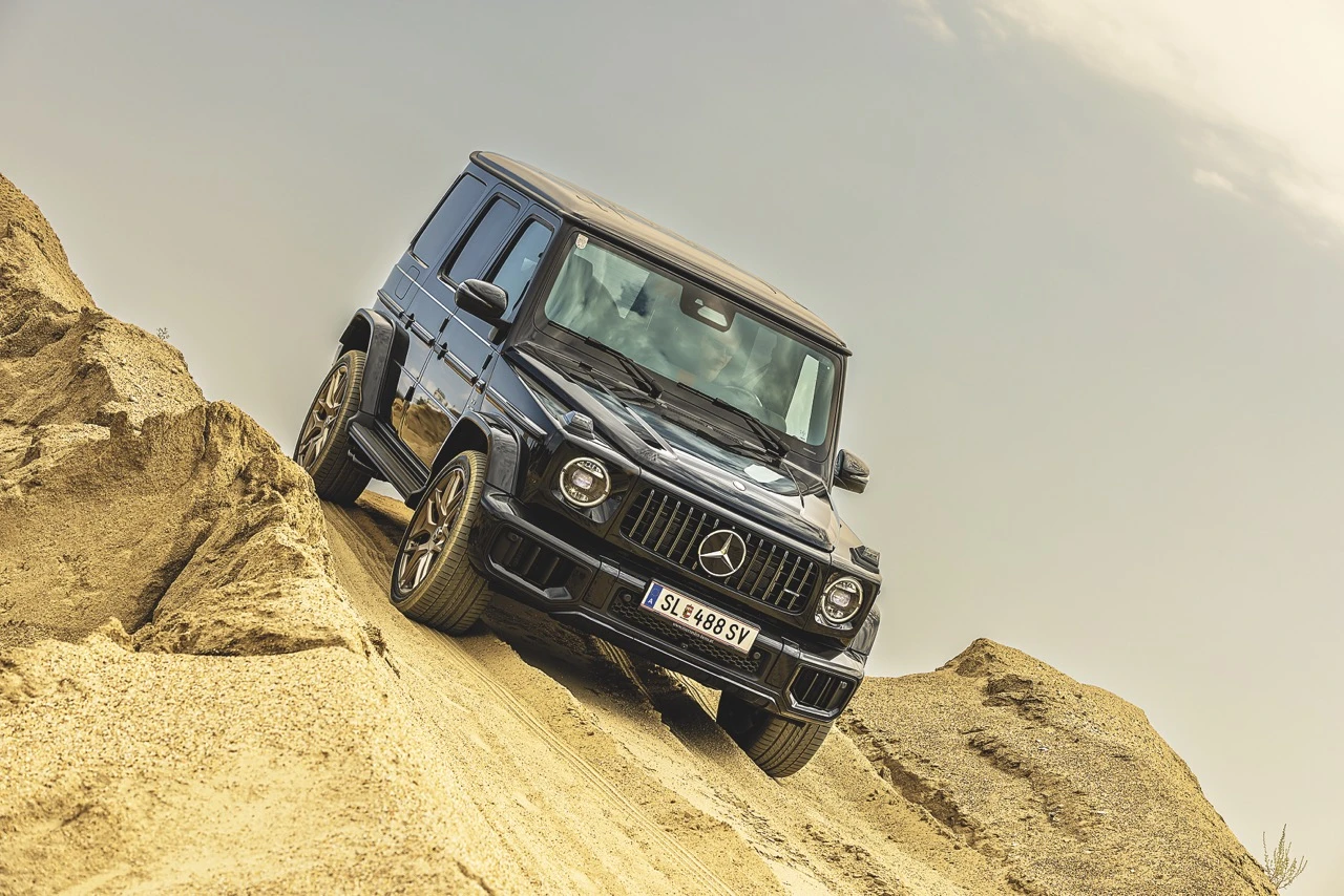 Mercedes-AMG G 63: Ach und Krach, Krassfalterbach