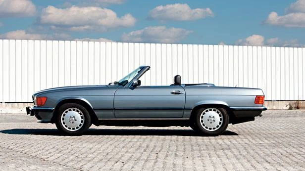 Mercedes r107 blau kaufberatung Seite