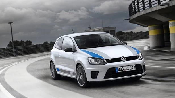 Der VW Polo R WRC front