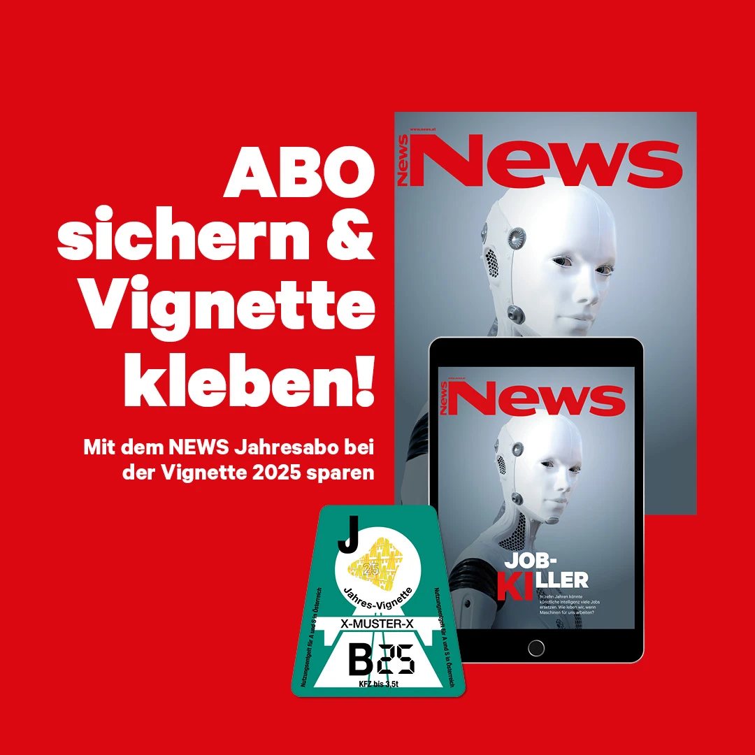 Abo Vignette 2025: Vignette Österreich + News-Abo für 1 Jahr