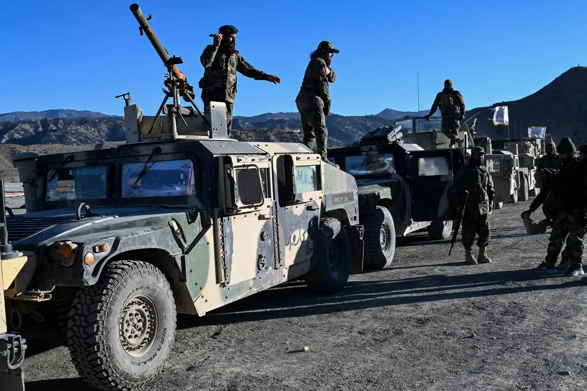Sicherheitspersonal der afghanischen Taliban (Themenbild)