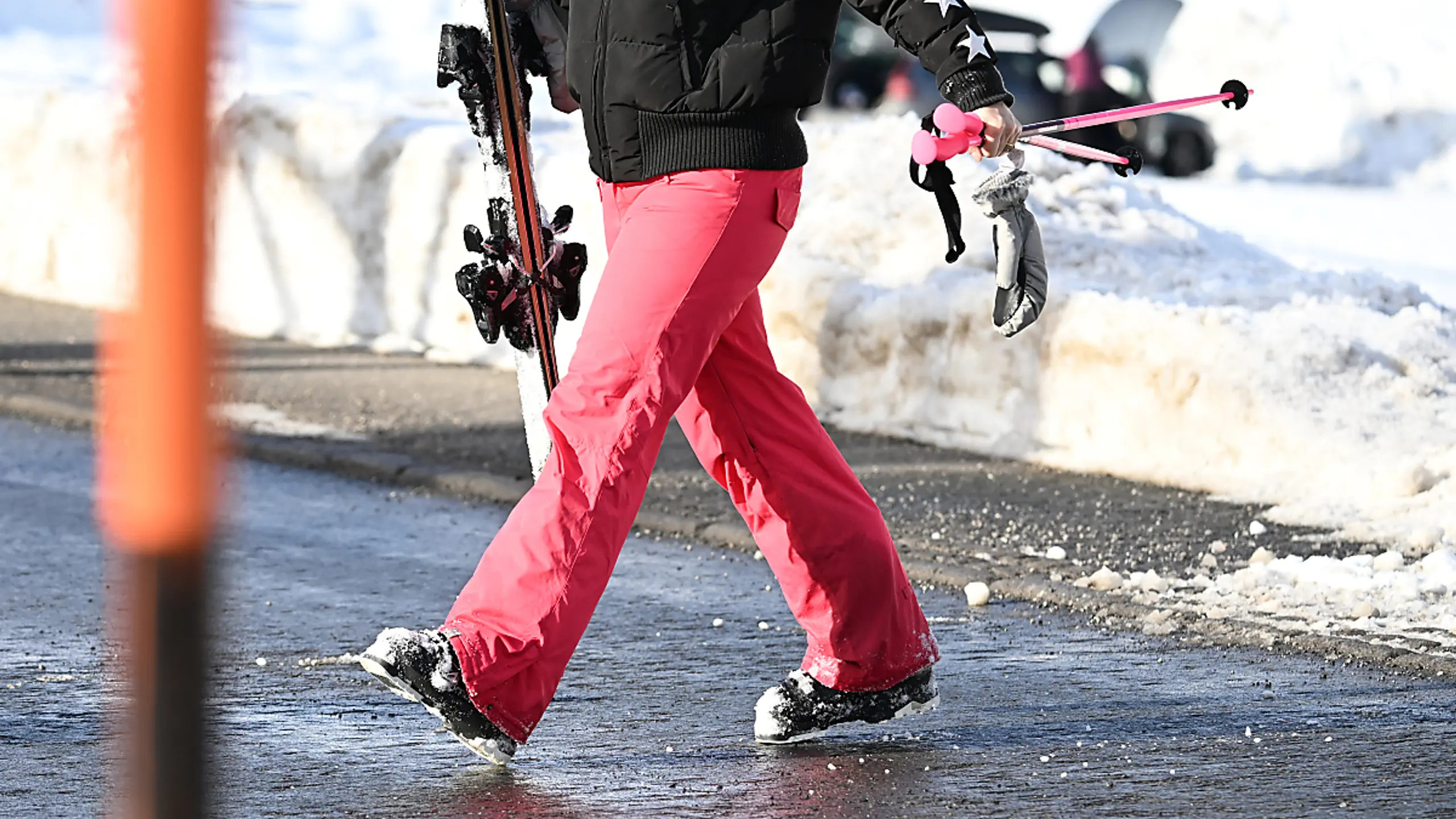 Perfekte Bedingungen locken zahlreiche Wintersportler an