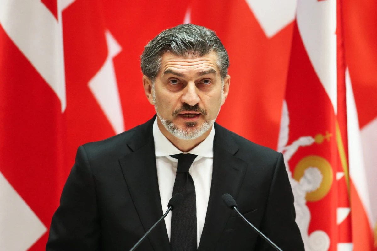 Georgiens neu vereidigter Präsident Kawelaschwili