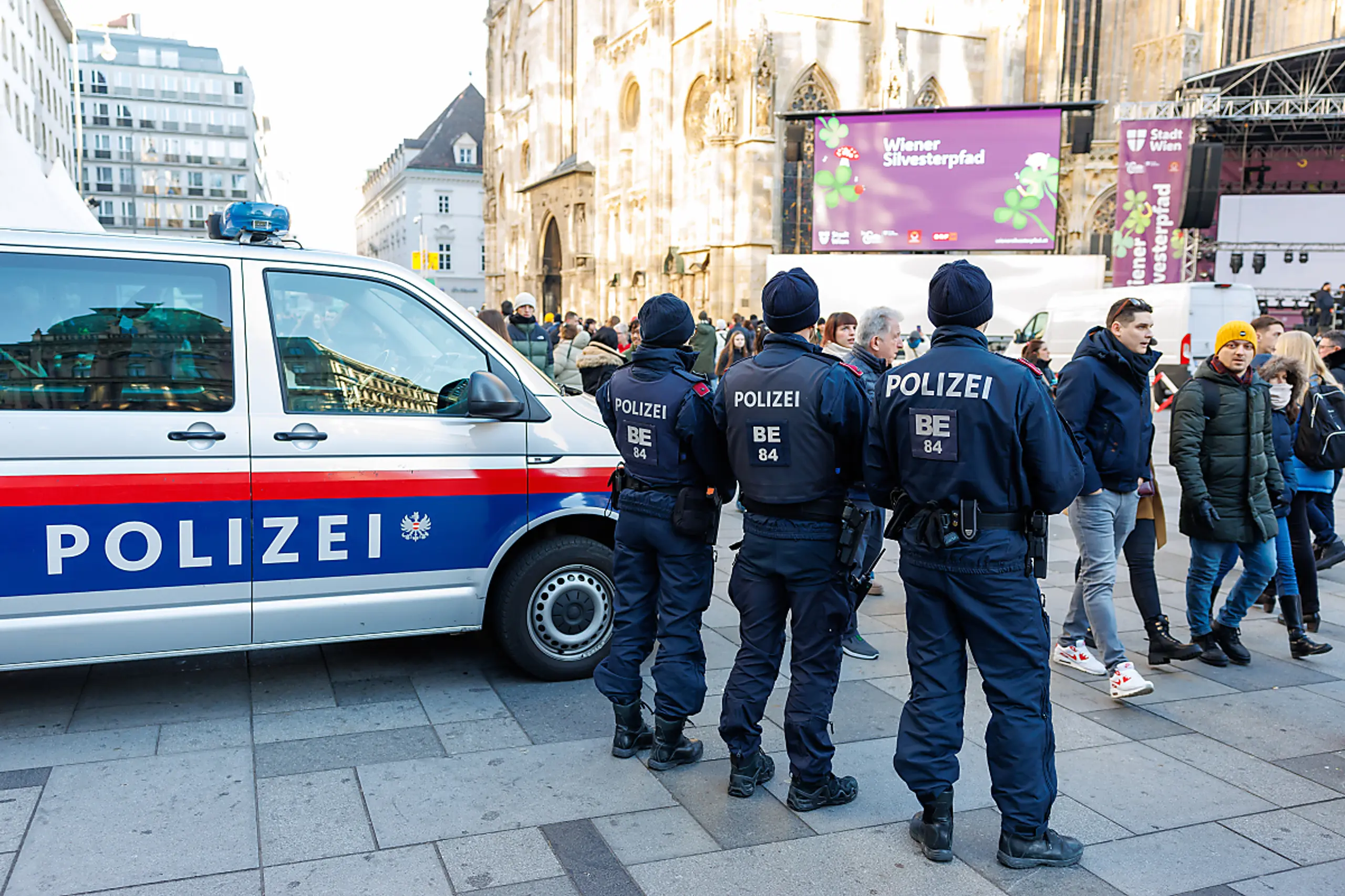 Wiener Silvesterpfad als Einsatzschwerpunkt