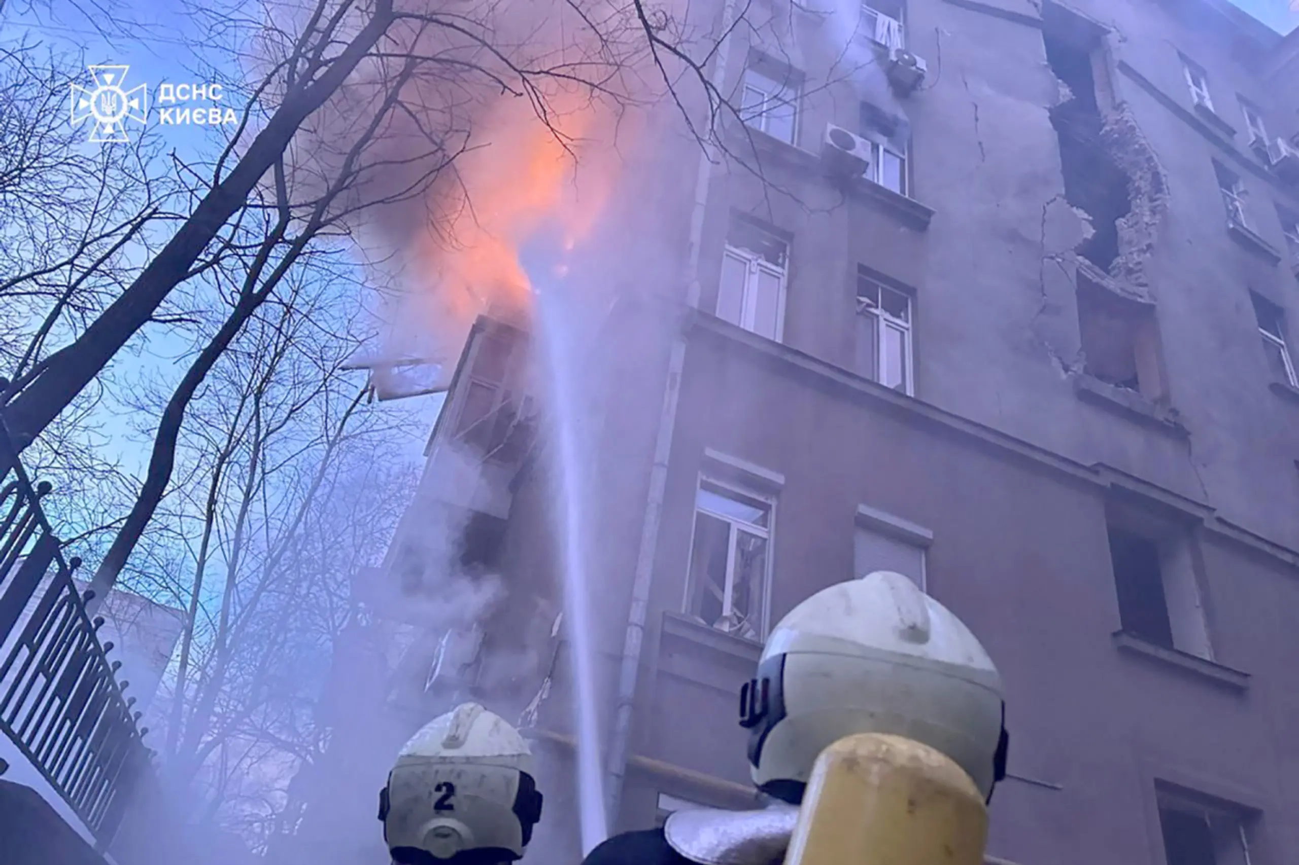 Wieder Drohnenangriffe auf Kiew